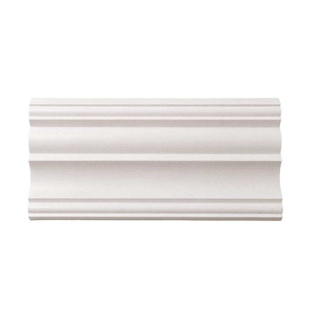 Corniche de Plafond Galbée à Cannelures