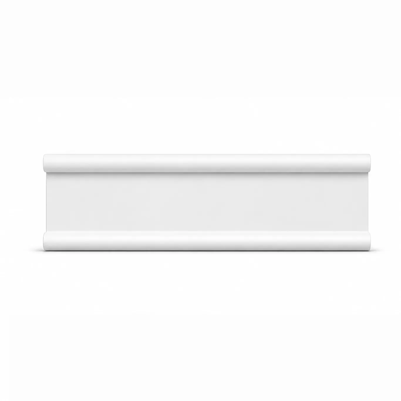 Moulure murale plate 30 x 100 mm – Cimaise décorative à bords arrondis