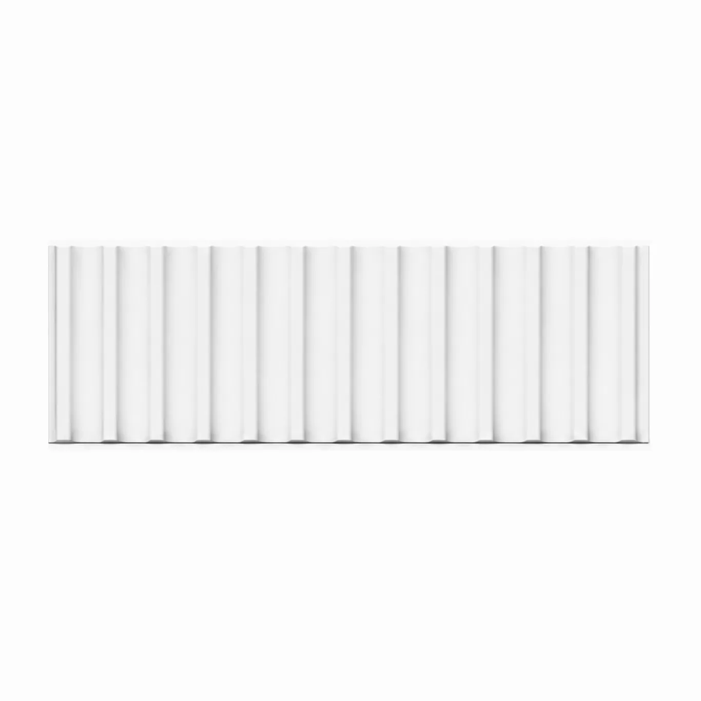 Moulure murale cannelée 22 x 100 mm – Frise décorative à cannelures verticales