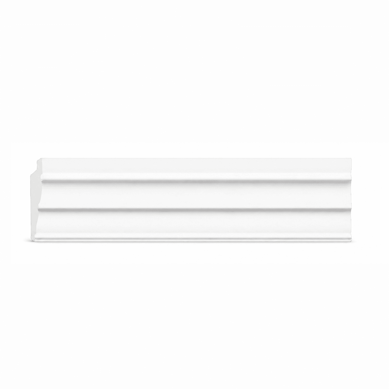 Corniche de Plafond Profil Ondulé Étroit